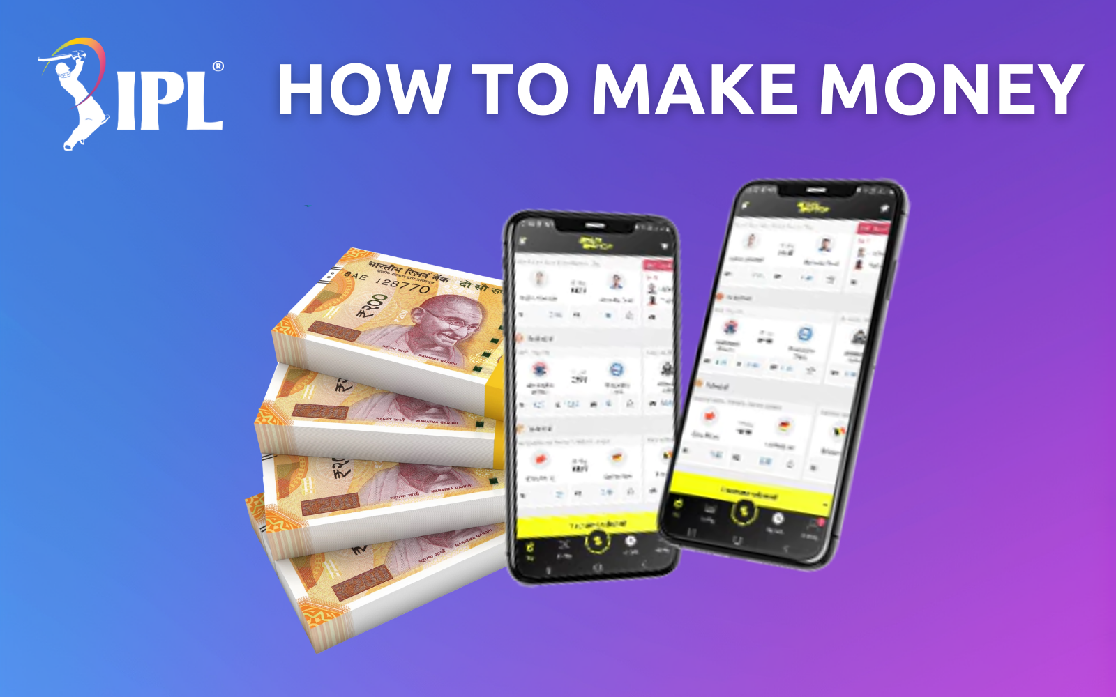 How To Make Money In IPL Betting
