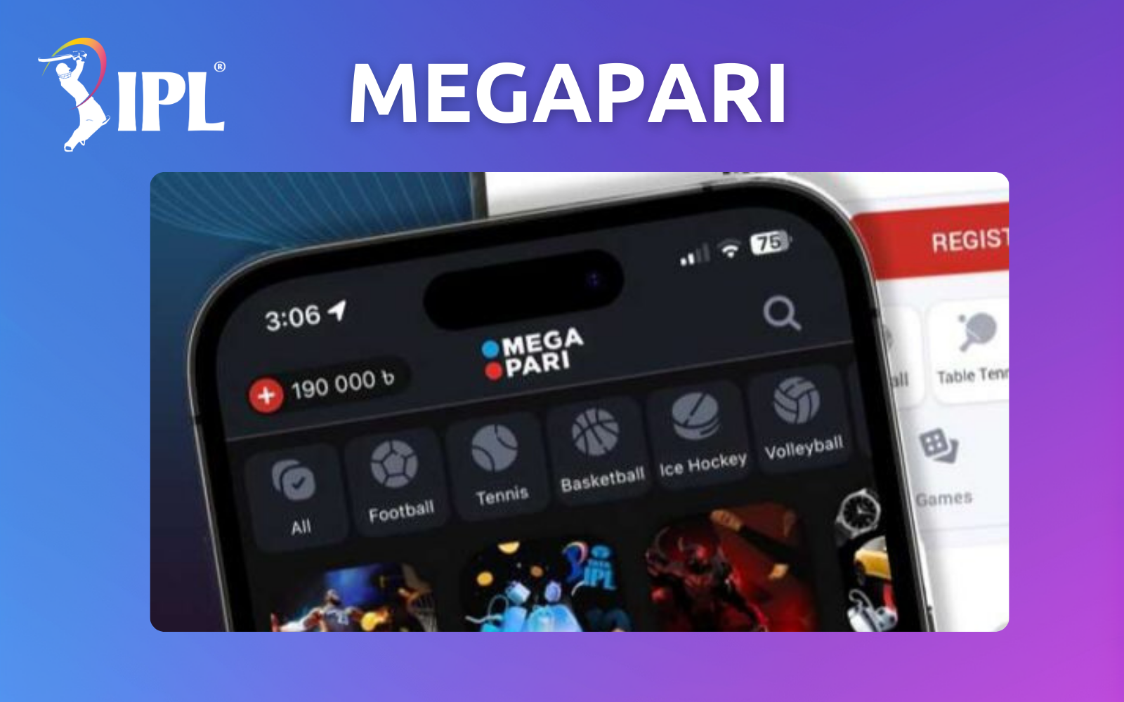 IPL Megapari betting application overview